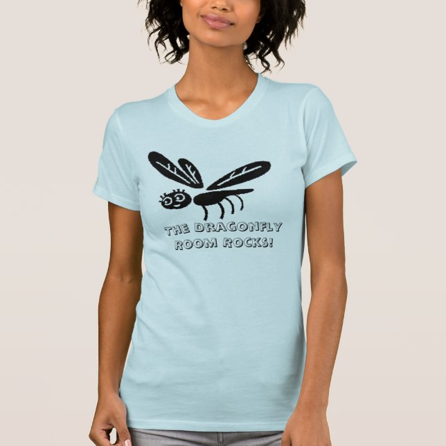 The Dragonfly Room Rocks! T-Shirt (Front)