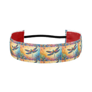 The Dragonfly's Journey Athletic Headband