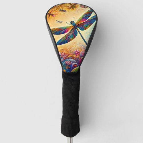 The Dragonflys Journey Golf Head Cover