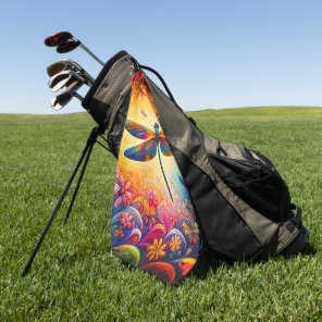 The Dragonfly's Journey  Golf Towel