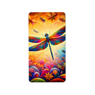 The Dragonfly's Journey  Label