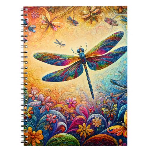 The Dragonflys Journey  Notebook