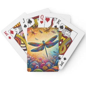 The Dragonfly's Journey  Poker Cards
