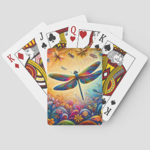 The Dragonfly's Journey  Poker Cards