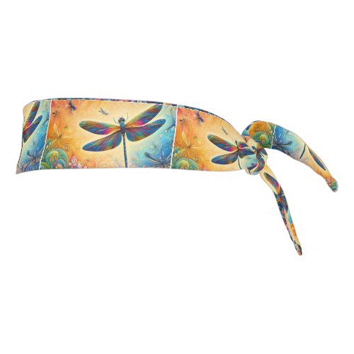 The Dragonflys Journey  Tie Headband