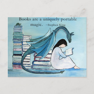 The Dragon's Favorite Book Postcard