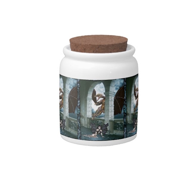 The Dragon's Lair Candy Jar (Front)