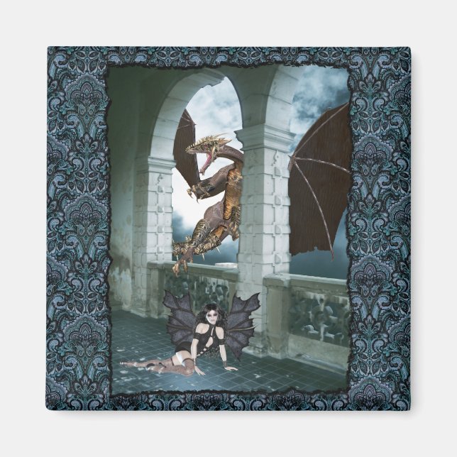 The Dragon's Lair Magnet (Front)