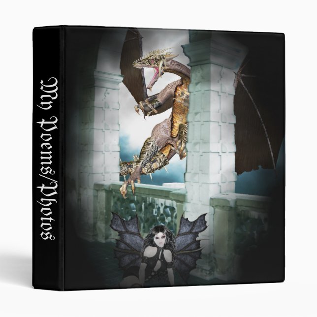 The Dragon's Lair Vignette Binder (Front/Spine)