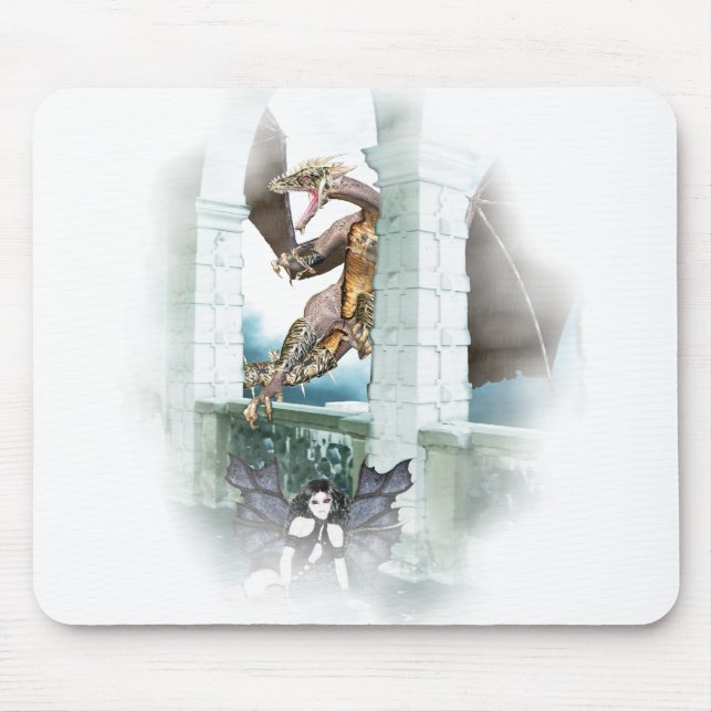 The Dragon's Lair Vignette Mouse Pad (Front)