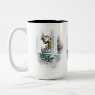 The Dragon's Lair Vignette Two-Tone Coffee Mug