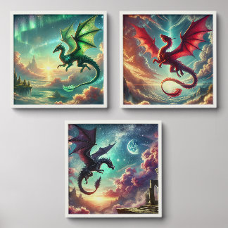 The Dragons Peel And Stick Photo Tile