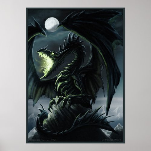 The Dragons Rock Poster