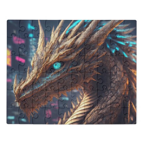 The Dragons Stare Jigsaw Puzzle