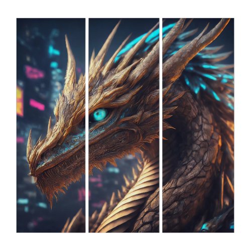 The Dragons Stare Triptych