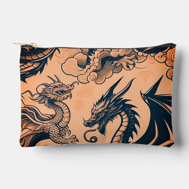 The Dragons War Orange Skies Accessory Pouch (Front)