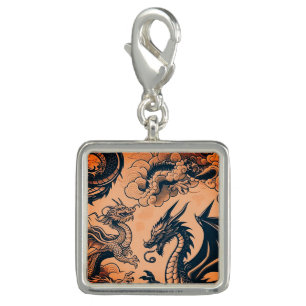 The Dragons War Orange Skies Charm