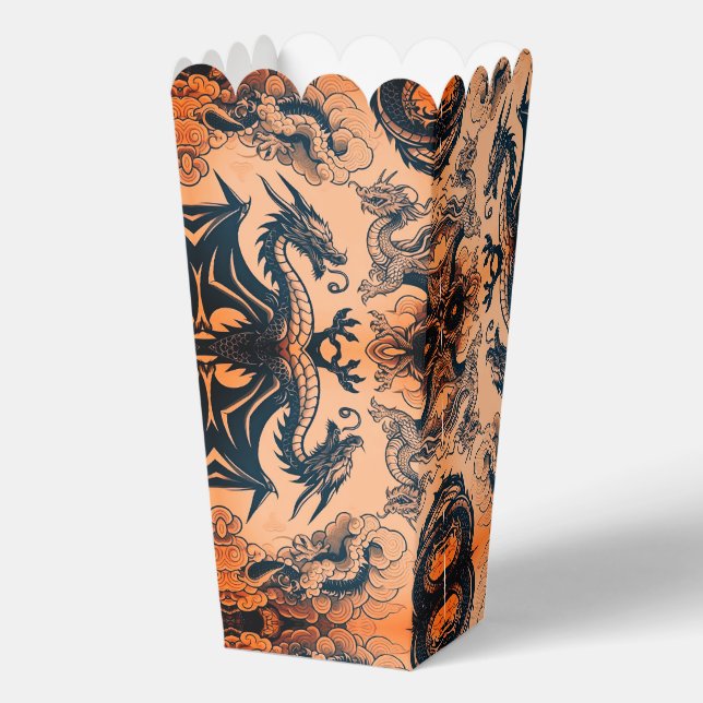 The Dragons War Orange Skies Favor Boxes (Front)