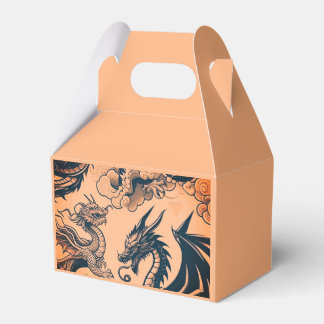 The Dragons War Orange Skies Favor Boxes