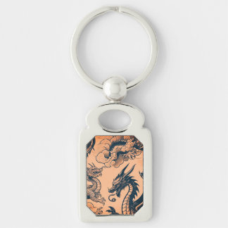 The Dragons War Orange Skies Keychain