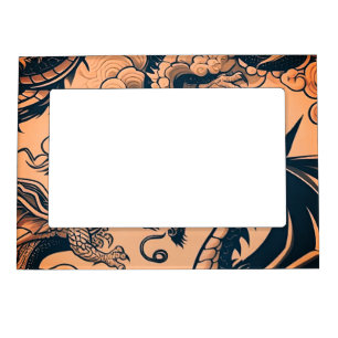 The Dragons War Orange Skies Magnetic Frame