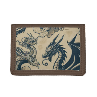 The Dragons War Trifold Wallet