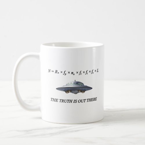 The Drake Equation  Coffee Mug
