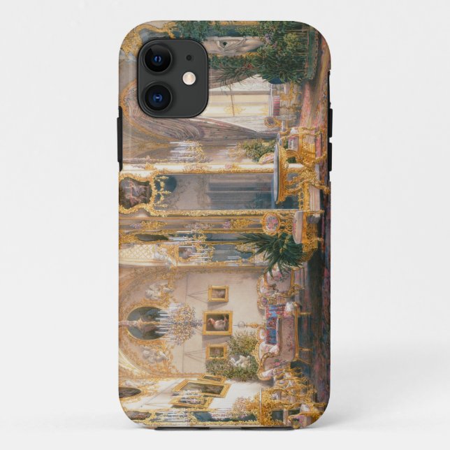 The Drawing Room in Rococo II Style, with Cupids Case-Mate iPhone Case (Back)