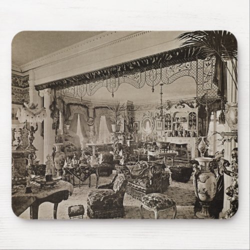 The Drawing Room Wickham Hall Kent 1897 Mouse Pad