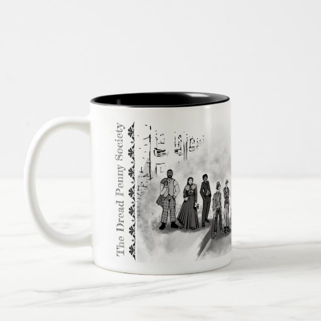 The Dread Penny Society Mug (Left)