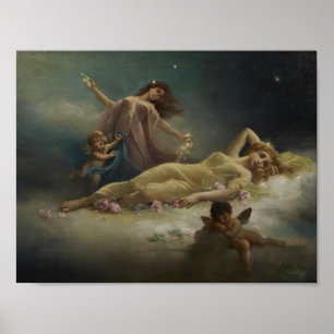 The Dream by Hans Zatzka - poster