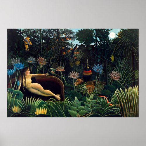 The Dream by Henri Rousseau Poster