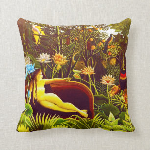 The Dream, by Henri Rousseau Throw Pillow