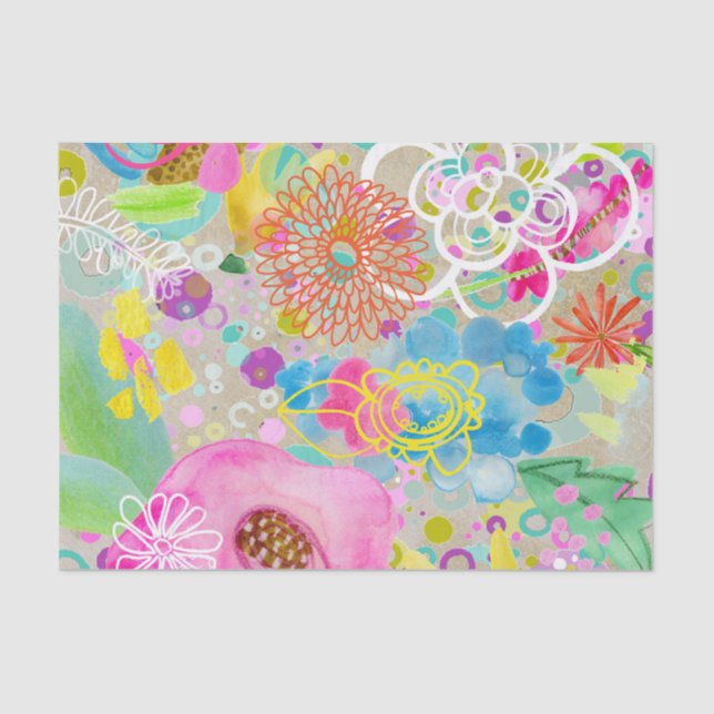 The Dream Garden Tissue Paper (Front)