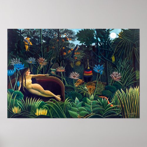 The Dream  Henri Rousseau  Poster