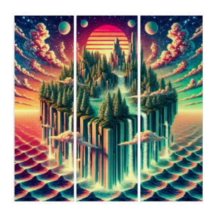 The Dream Island: A Metaphoric Voyage Triptych