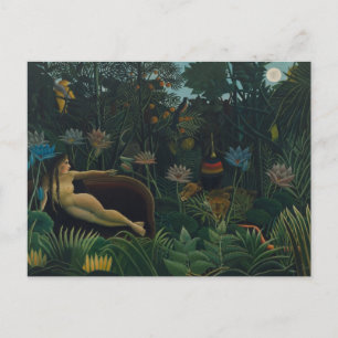 The Dream (Le Reve Exotique) by Henri Rousseau Postcard