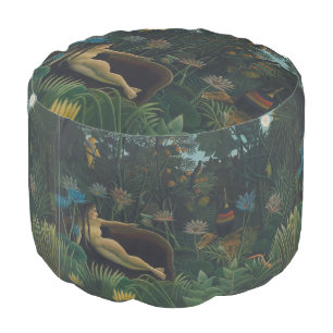 The Dream (Le Reve Exotique) by Henri Rousseau Pouf