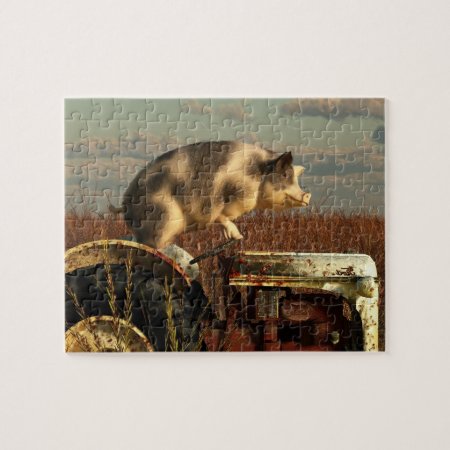 The Dream Of A Pig Jigsaw Puzzle