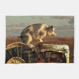 The Dream of a Pig Towel