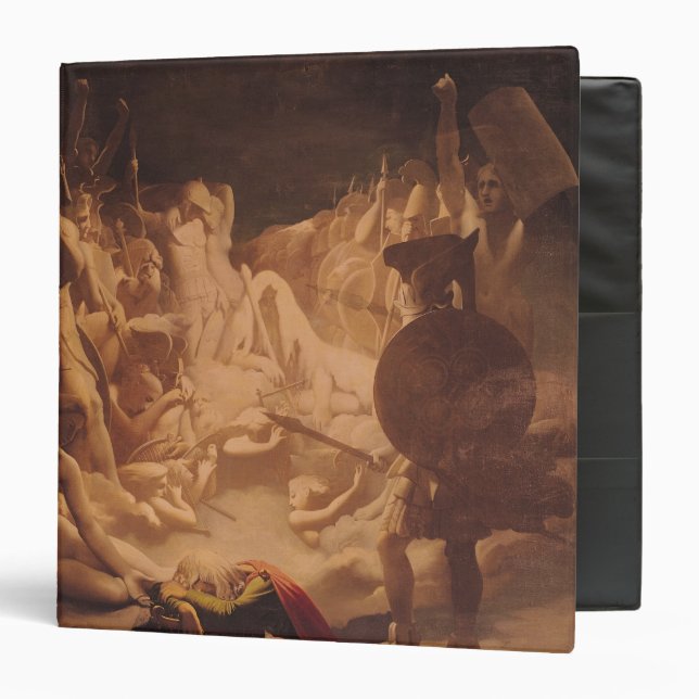 The Dream of Ossian, 1813 3 Ring Binder (Front/Inside)