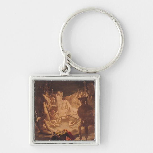 The Dream of Ossian, 1813 Keychain (Front)