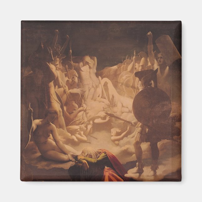 The Dream of Ossian, 1813 Magnet (Front)