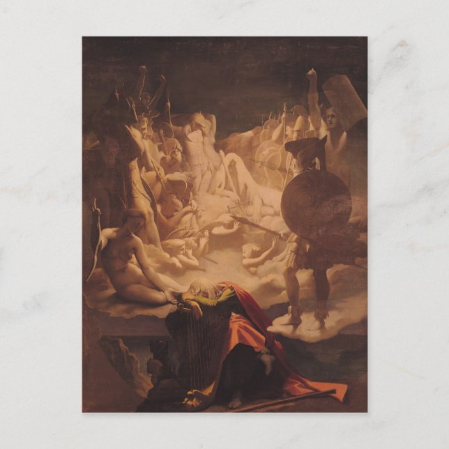 The Dream of Ossian, 1813 Postcard (Front)