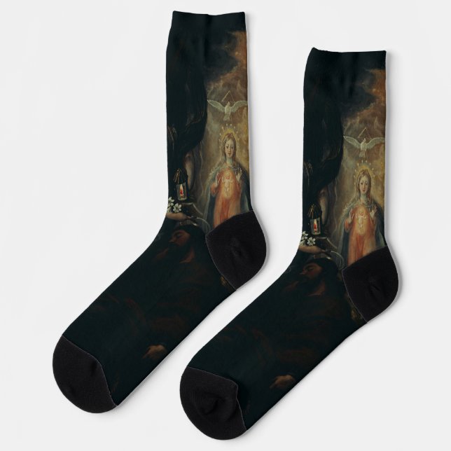 The Dream of Saint Joseph Socks (Left)