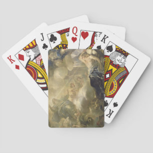 The Dream of Solomon, c.1693 (oil on canvas) Poker Cards