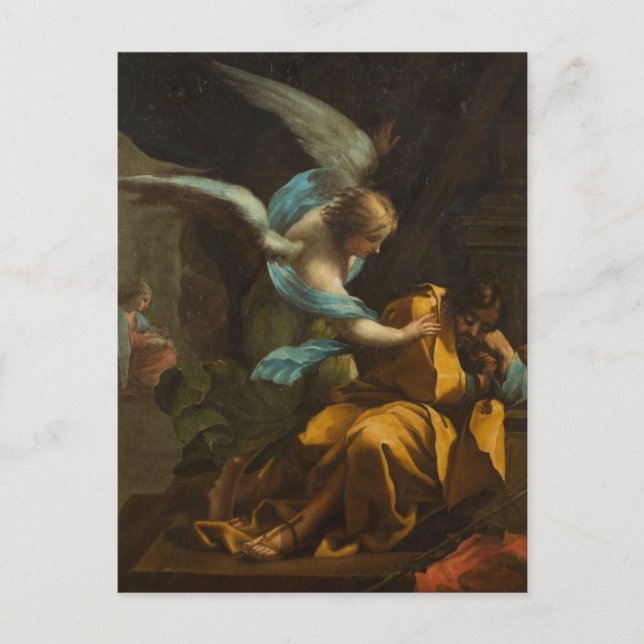 The Dream of St. Joseph by Francisco Goya Postcard (Front)