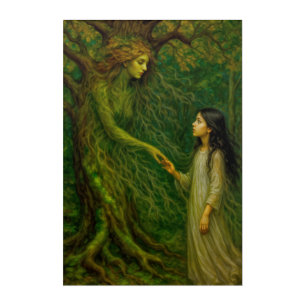 "The Dream of Sylvaine” – A Time To Say Farewell Acrylic Print