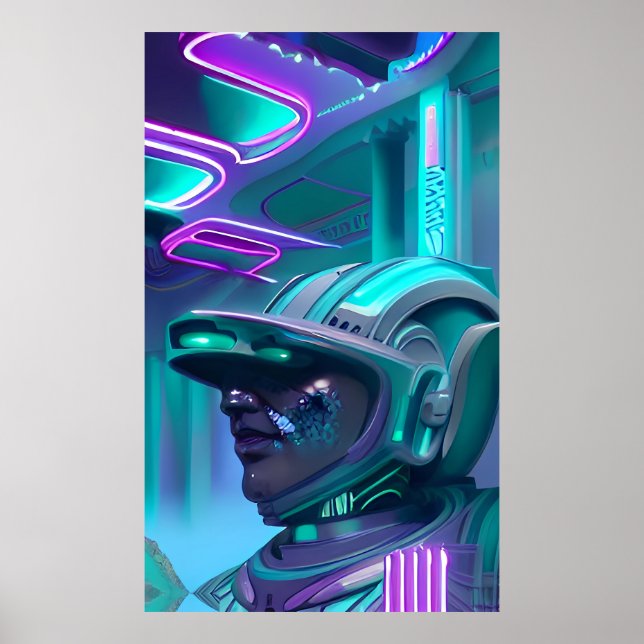 The Dream Police - Vaporwave Art Poster (Front)