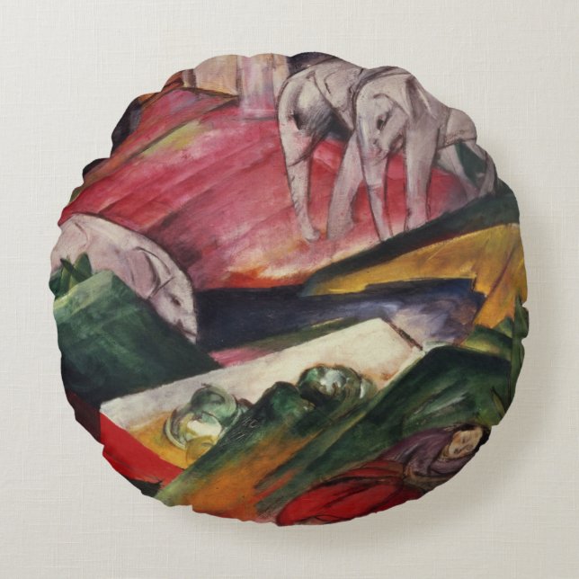 The Dream Round Pillow (Front)